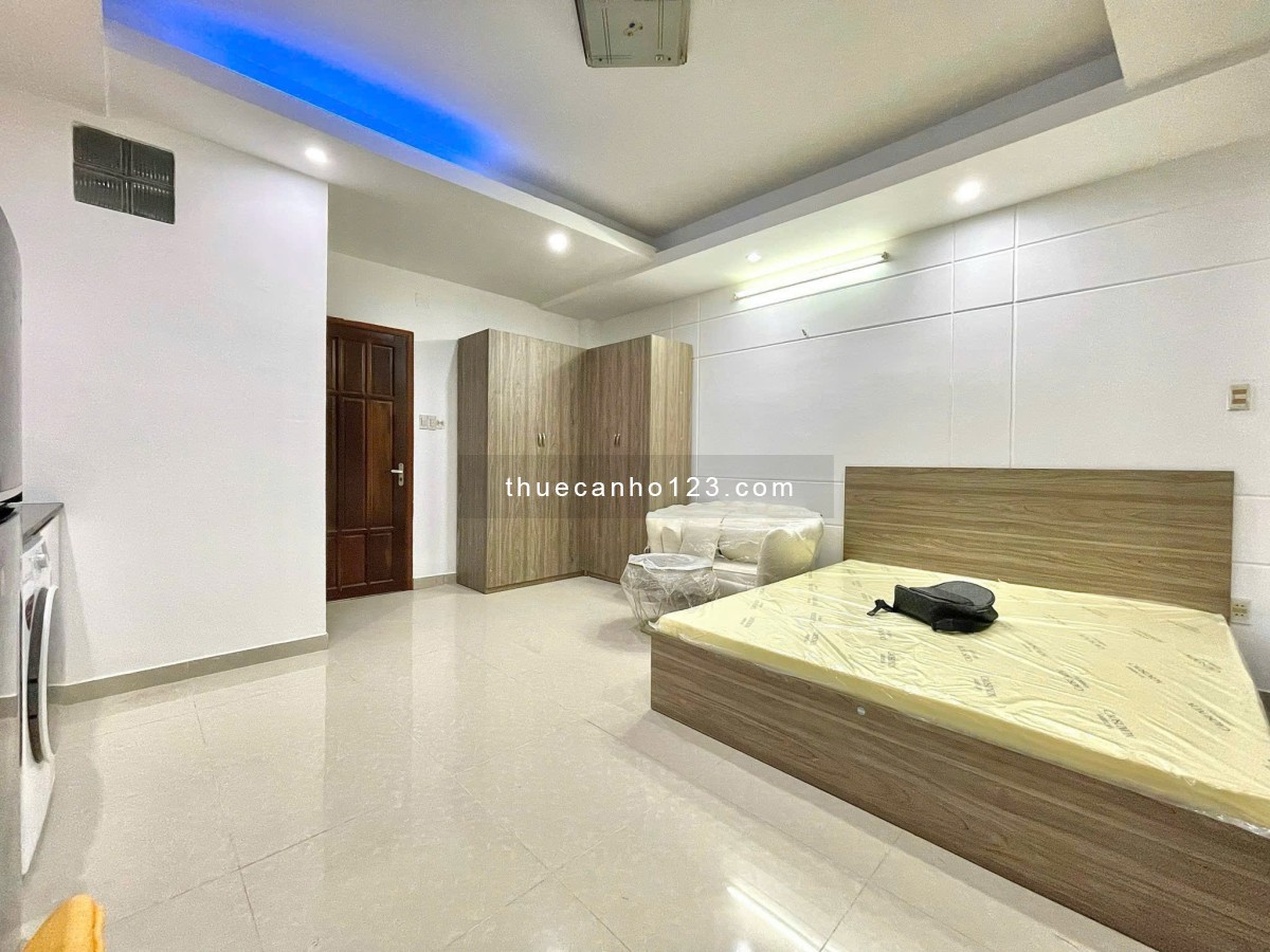 Cho thuê căn hộ Studio Bùi Hữu Nghĩa DT 40m2, có ban công rộng, cửa sổ thoáng, máy giặt riêng 7,5tr - Ảnh 7