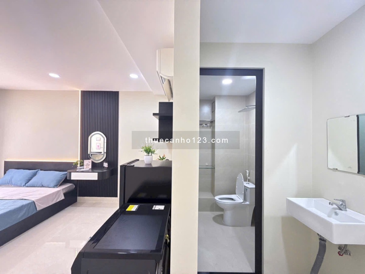 Căn hộ bếp riêng máy giặt riêng & cửa sổ thoáng 42m2 Nguyễn Gia Trí, Bình Thạnh | gần UTH & FTU - Ảnh 8