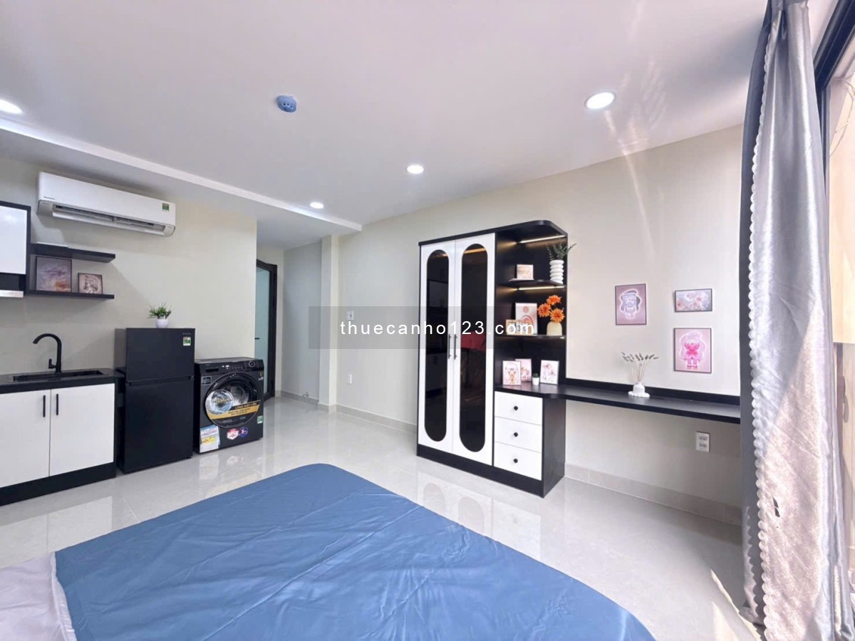 Căn hộ bếp riêng máy giặt riêng & cửa sổ thoáng 42m2 Nguyễn Gia Trí, Bình Thạnh | gần UTH & FTU - Ảnh 3