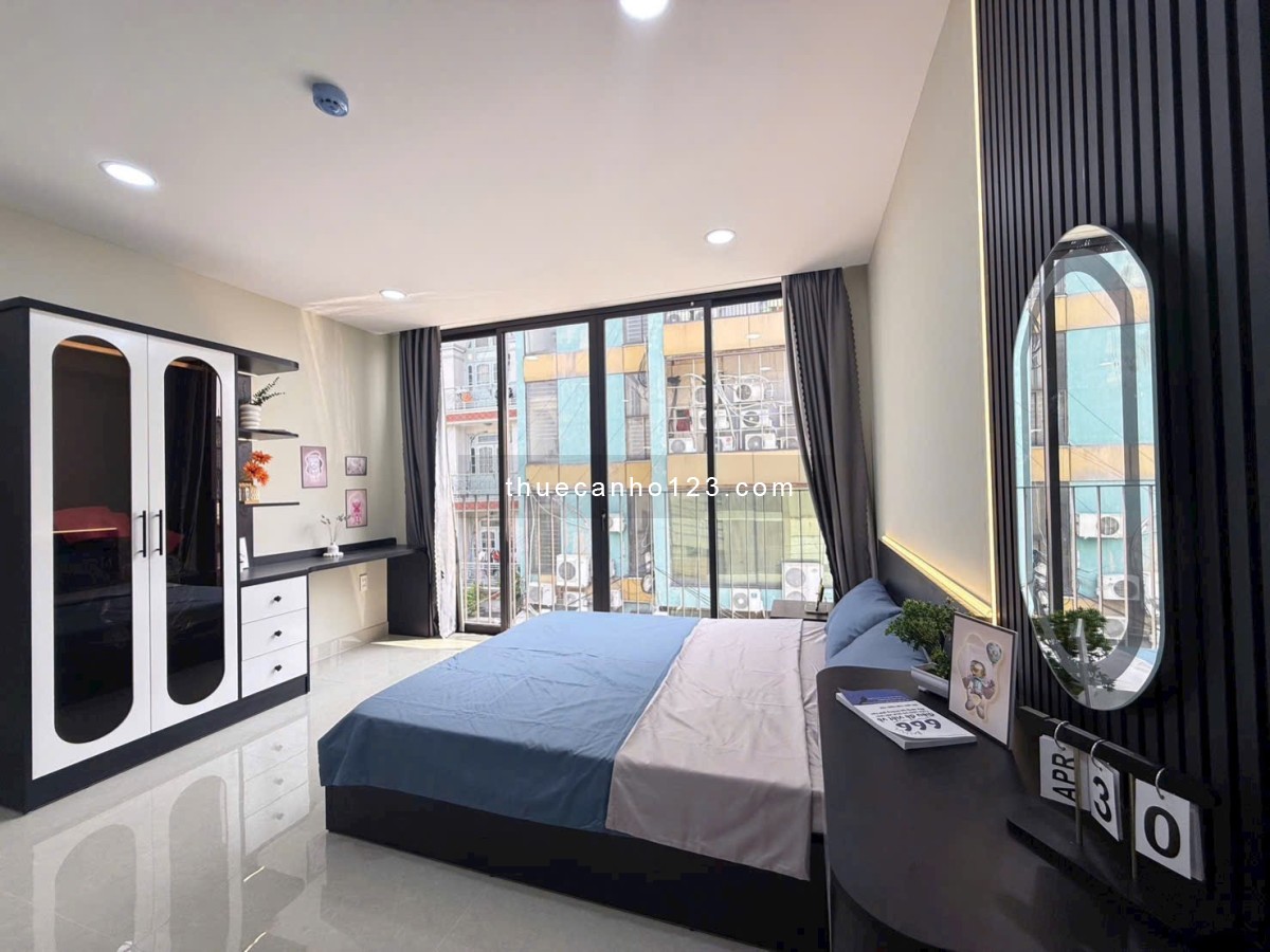 Căn hộ bếp riêng máy giặt riêng & cửa sổ thoáng 42m2 Nguyễn Gia Trí, Bình Thạnh | gần UTH & FTU - Ảnh 1