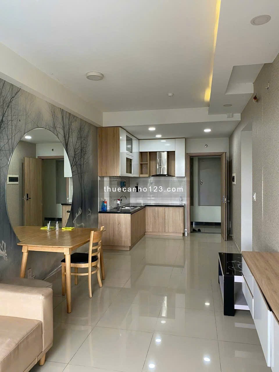Cho thuê chung cư PiCity High Park 2PN, DT 58m2, đủ NTCB giá chỉ 8 triệu/tháng - Ảnh 1