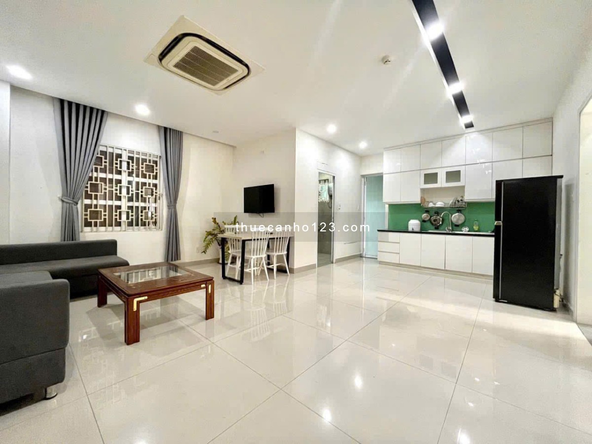Cho thuê chung cư Sài Gòn Apartment Thoại Ngọc Hầu 3PN, 90m2, Full NT, nhà mới, 9 triệu - Ảnh 1