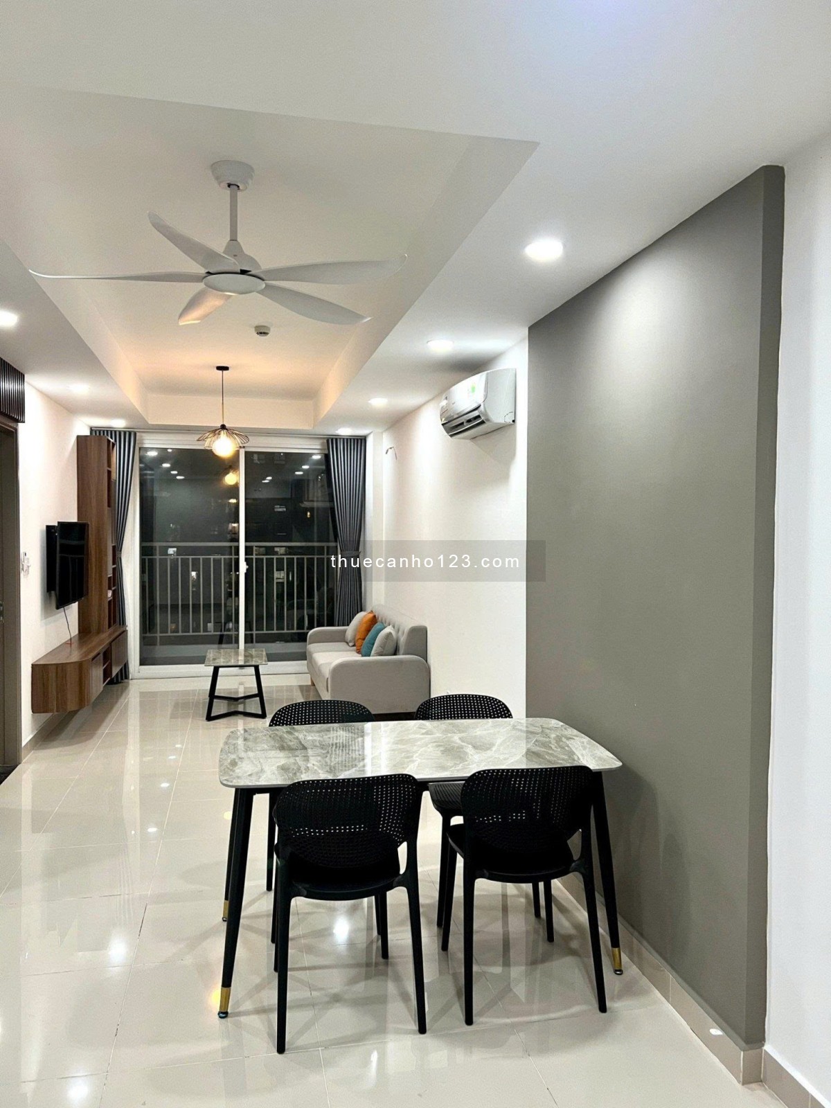 Cho thuê The Manor 2 Nguyễn Hữu Cảnh căn 2PN, DT 80m2, NTCC giá 17tr/tháng - Ảnh 6