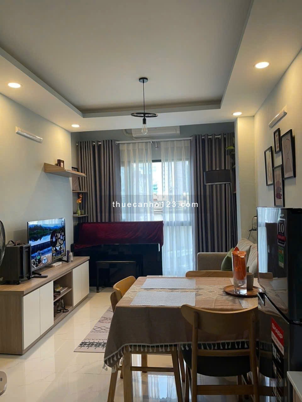 Cho thuê chung cư Saigonres DT 65m2, 2PN, đủ NTCB, giá 11 triệu/tháng - Ảnh 1