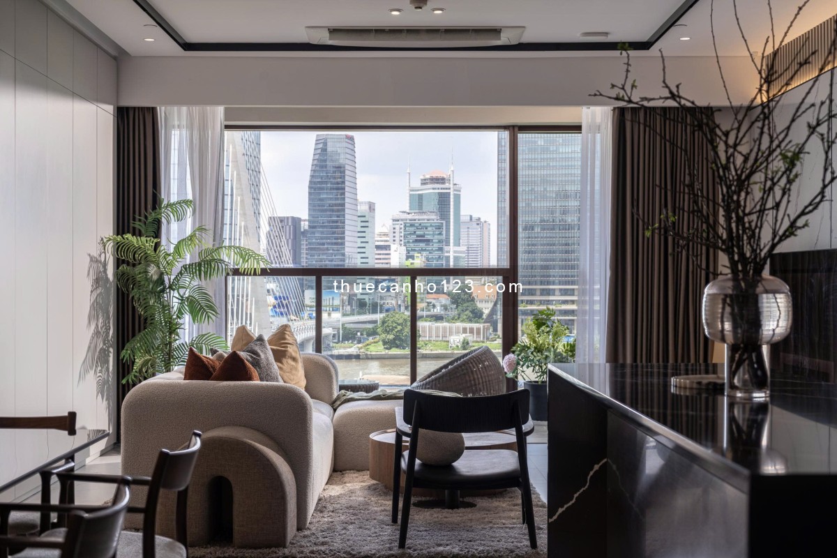 4 Phòng Ngủ Căn hộ Metropole Thủ Thiêm cho thuê 170m2 view sông - Ảnh 4