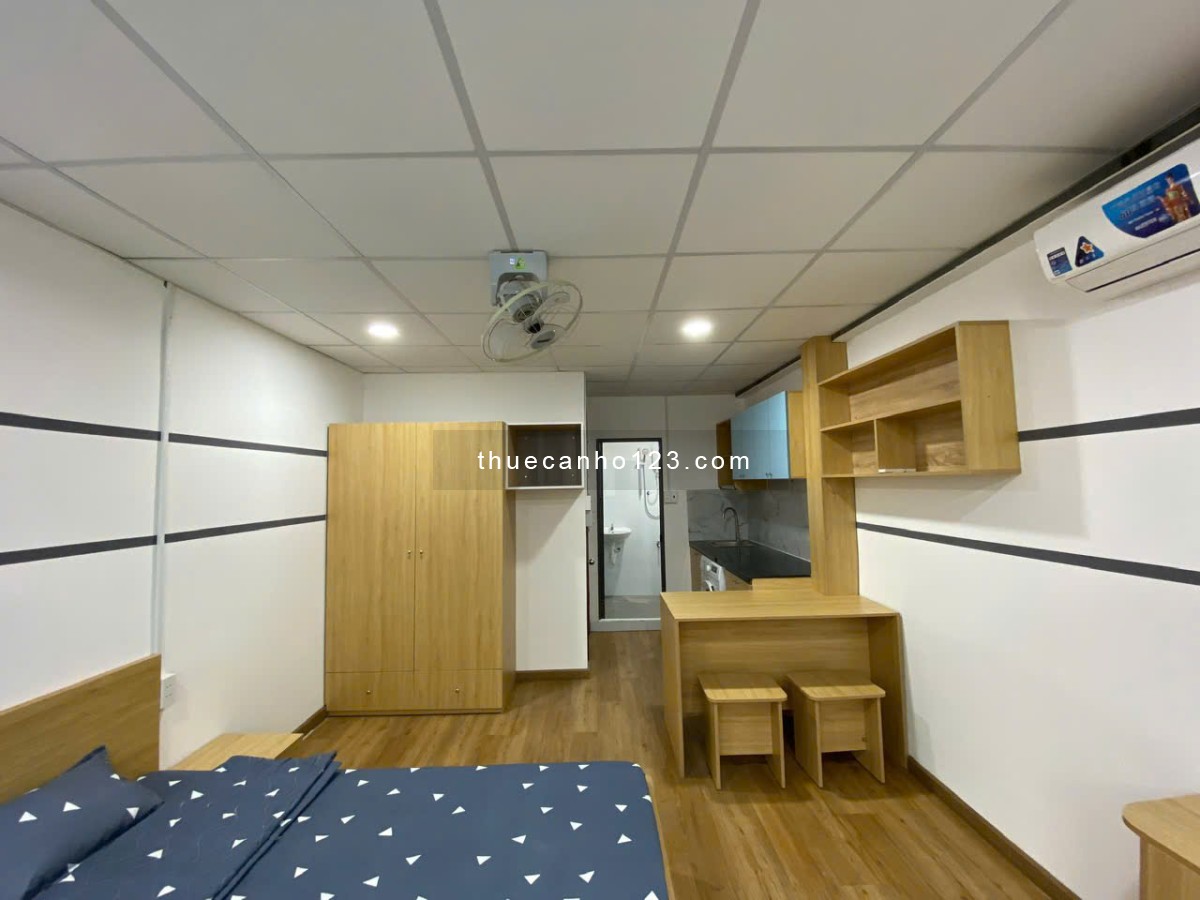 Cho thuê căn hộ Đường D5, Bình Thạnh DT 38m2, có ban công, bếp xa giường, máy giặt riêng chỉ 6tr5 - Ảnh 5