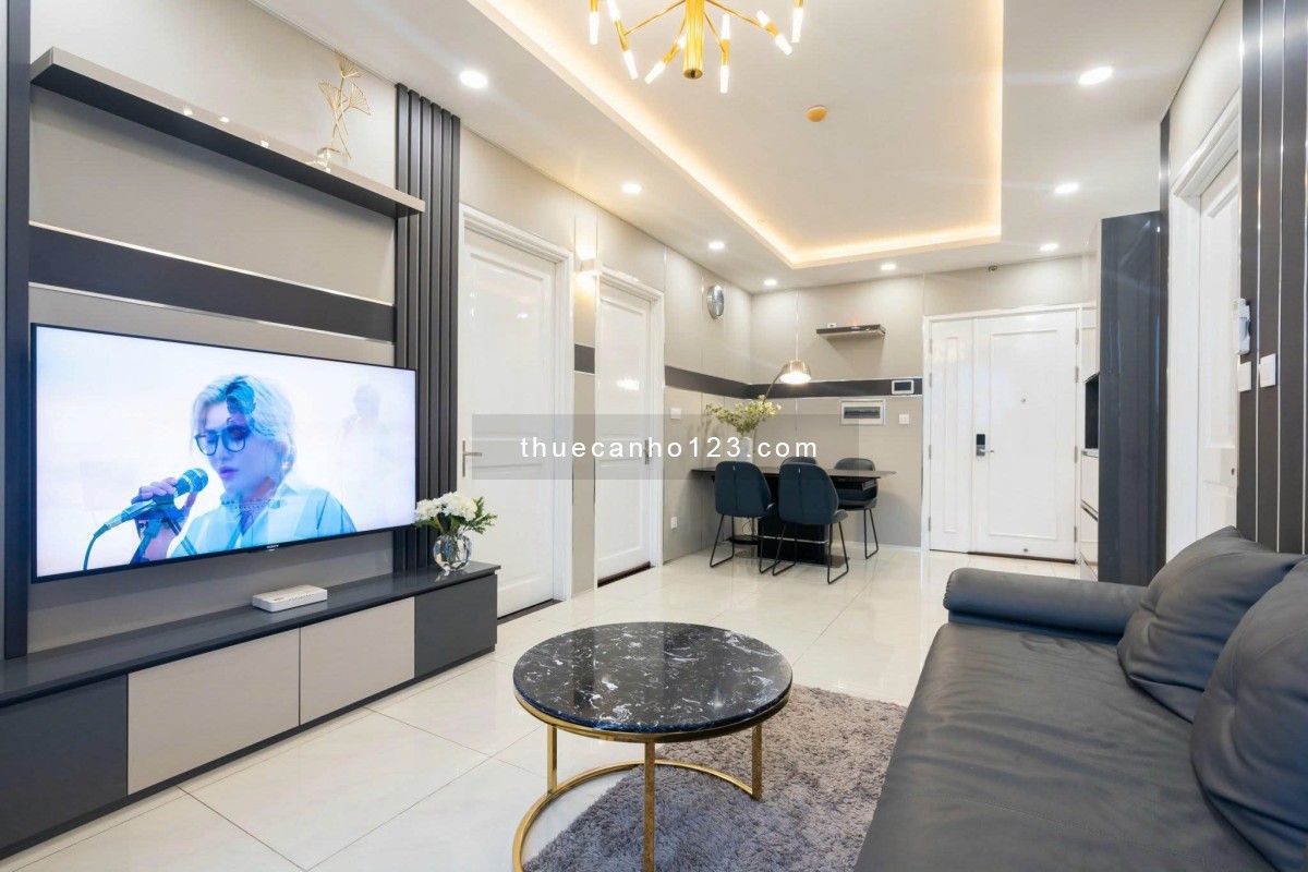 Sky Center, nội thất cao cấp, nhà mới 78m2 2PN, Ban công giá 16tr/th - Ảnh 1