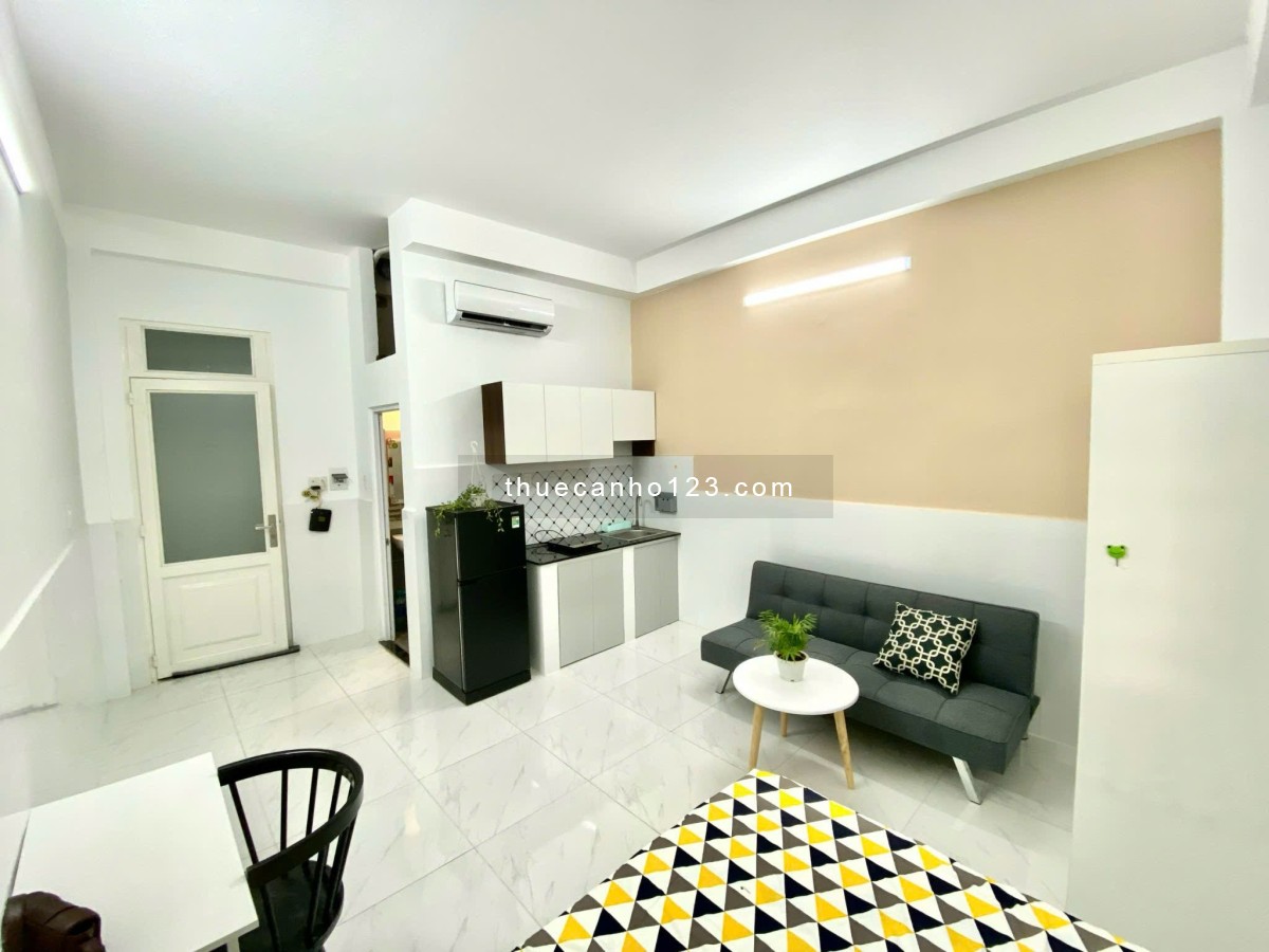 Cho thuê căn hộ - Chợ Bà Chiểu full nội thất cửa sổ lớn - Giáp Q1 Q2 Q3 GV - Ảnh 5