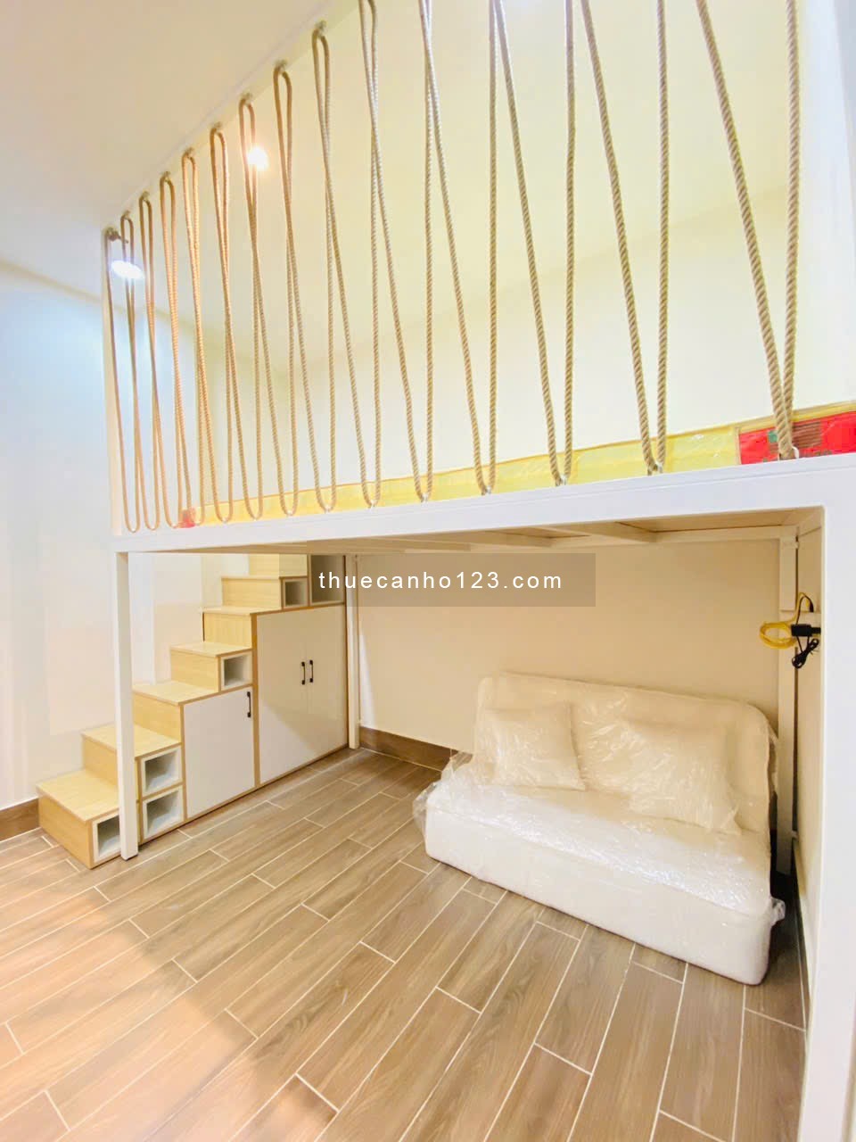 CHO THUÊ CĂN HỘ DUPLEX TRẦN BÌNH TRỌNG FULL NỘI THẤT, CÓ THANG MÁY GẦN ĐH QG, ĐH SƯ PHẠM, VLU - Ảnh 1