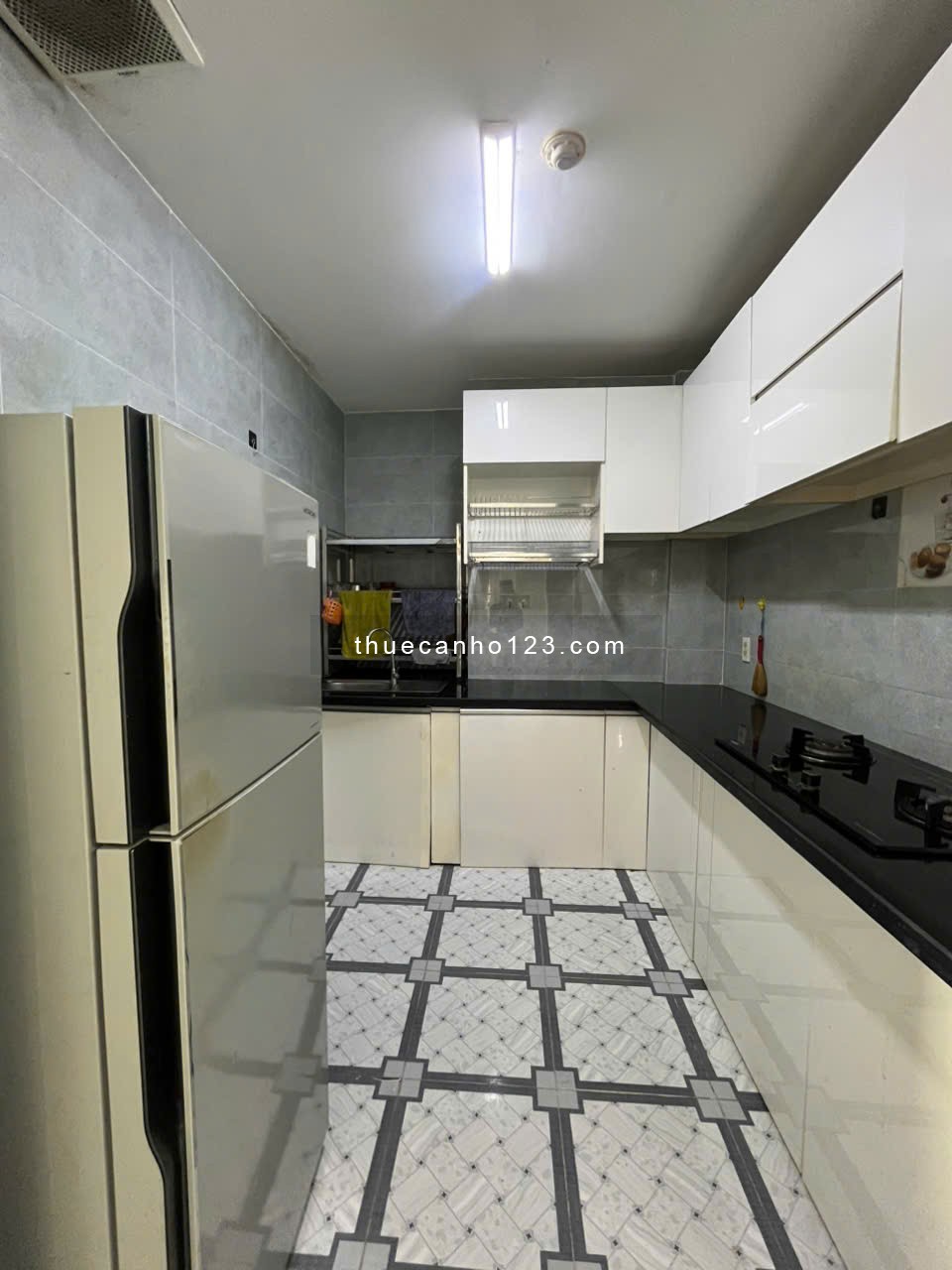 Cho thuê chung cư Hồng Lĩnh Plaza H.Bình Chánh DT 76m2, 2PN, FULL nội thất, giá 10 triệu/tháng - Ảnh 3