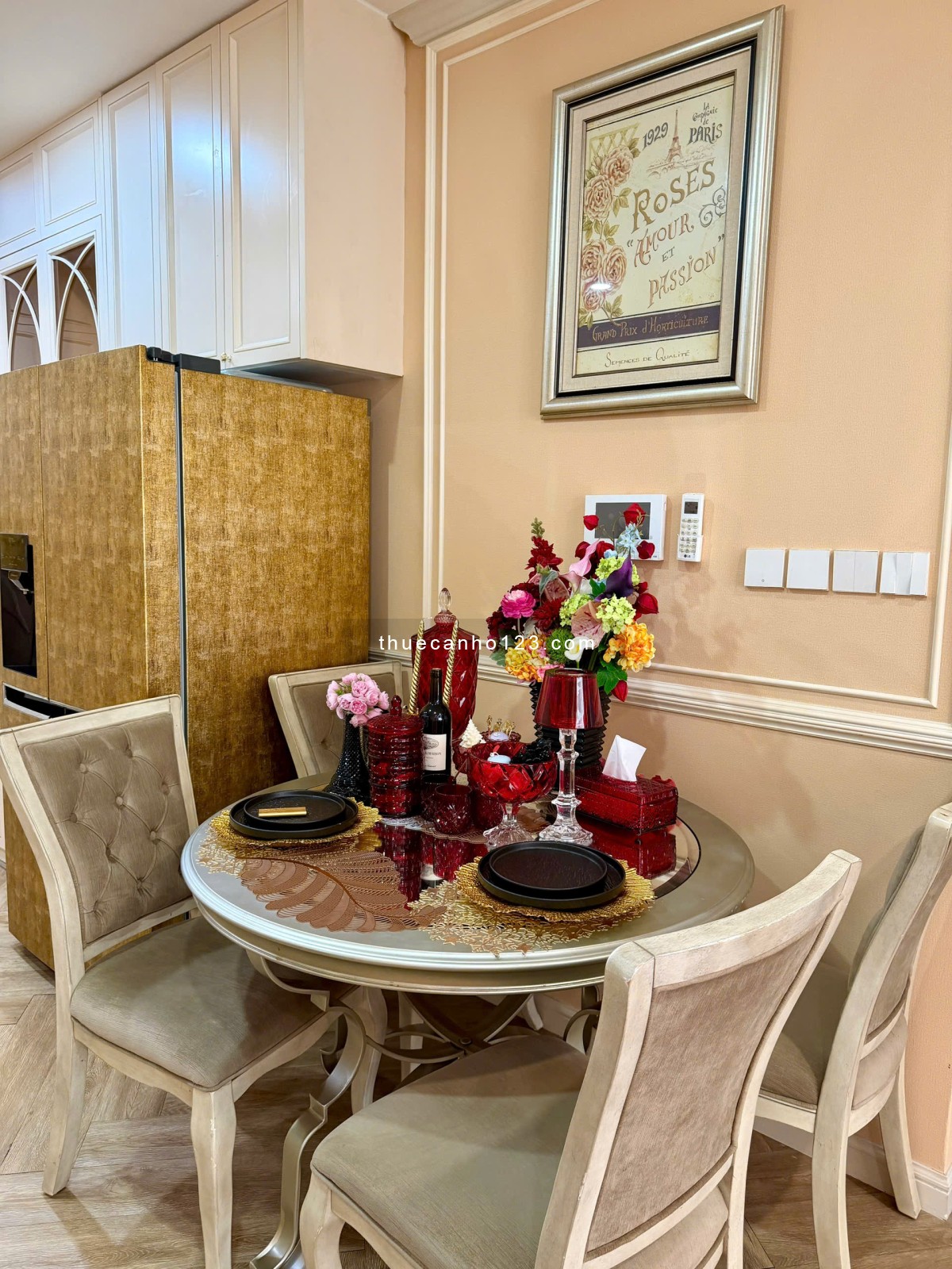 Cho thuê căn hộ Opal Saigon Pearl, 2 phòng ngủ, lầu cao view đẹp, nội thất cao cấp giá 27 triệu/thán - Ảnh 4