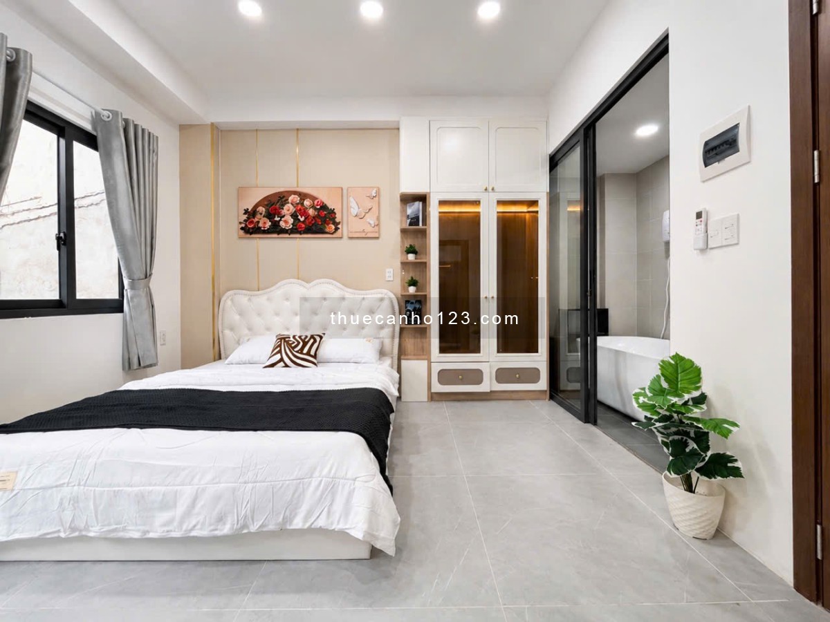 CHO THUÊ CĂN HỘ 1PN TÁCH BẾP, BAN CÔNG, MÁY GIẶT RIÊNG TẠI NGUYỄN XÍ, BÌNH THẠNH GẦN PHẠM VĂN ĐỒNG - Ảnh 2