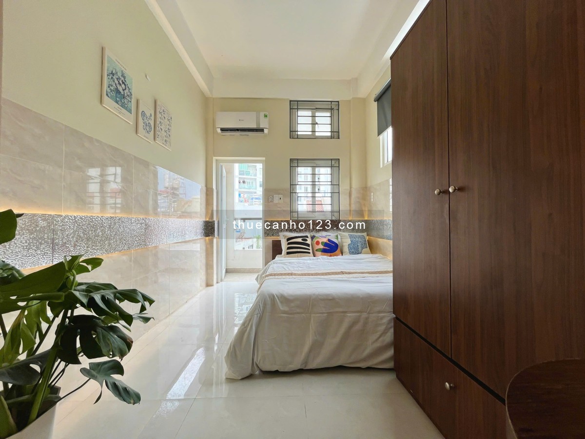 Cho Thuê Căn Hộ 1 Phòng Ngủ Ban Công Rộng Rãi, Full Nội Thất – Trần Kế Xương, Phú Nhuận - Ảnh 1