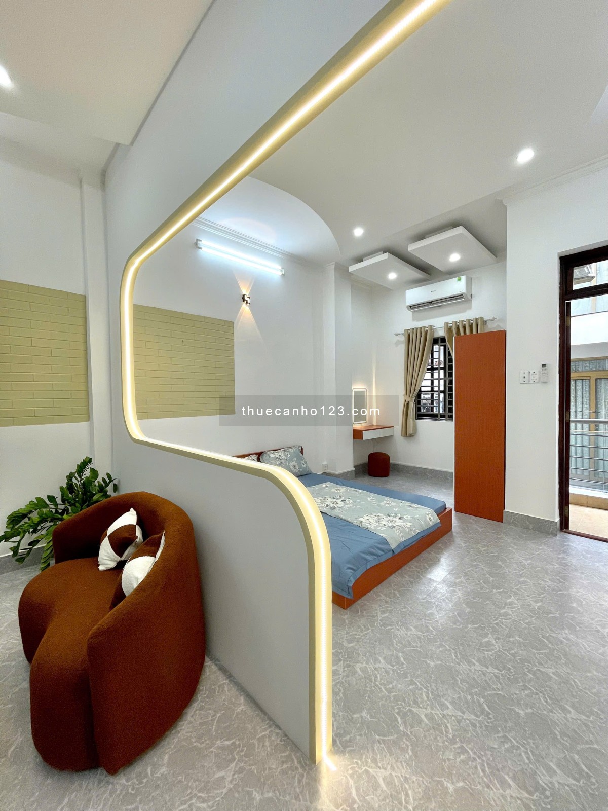 Cho thuê căn hộ dịch vụ Nguyễn Bỉnh Khiêm DT 33m², 1PN, FULL nội thất, giá 12 triệu/tháng - Ảnh 3