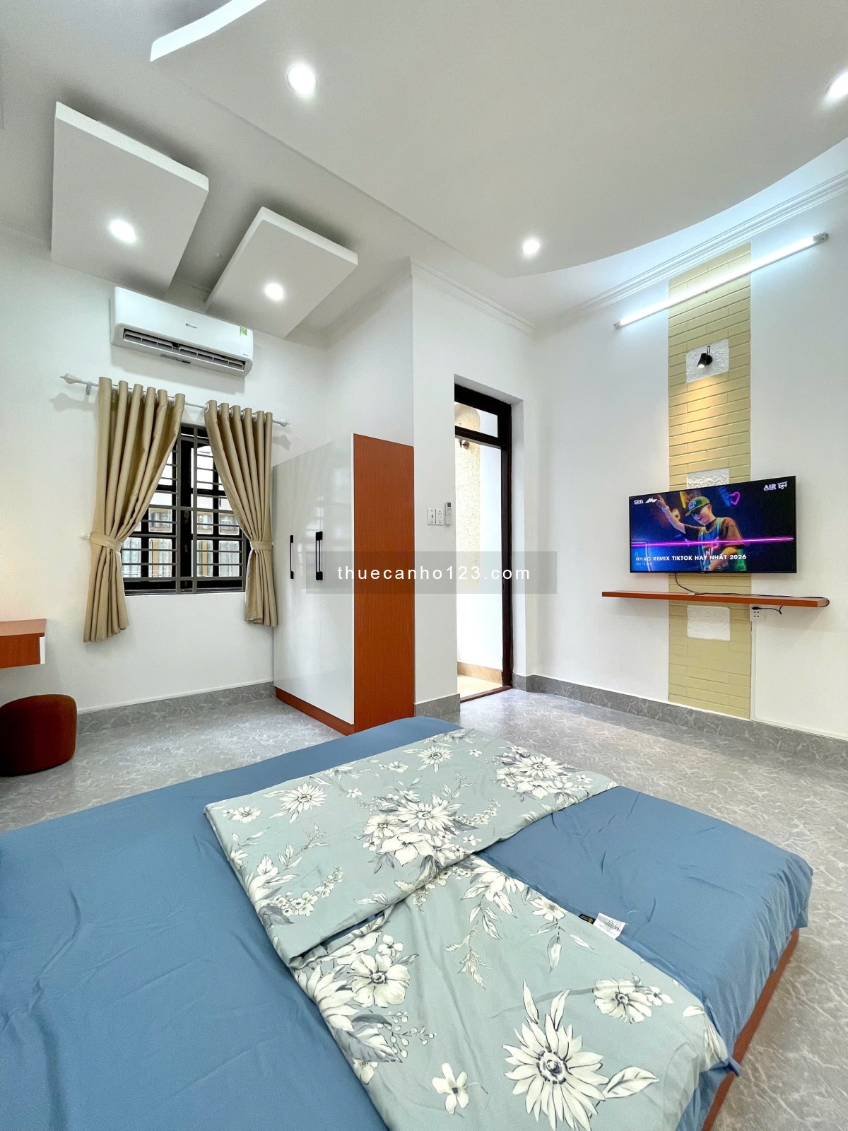 Cho thuê căn hộ dịch vụ Nguyễn Bỉnh Khiêm DT 33m², 1PN, FULL nội thất, giá 12 triệu/tháng - Ảnh 4