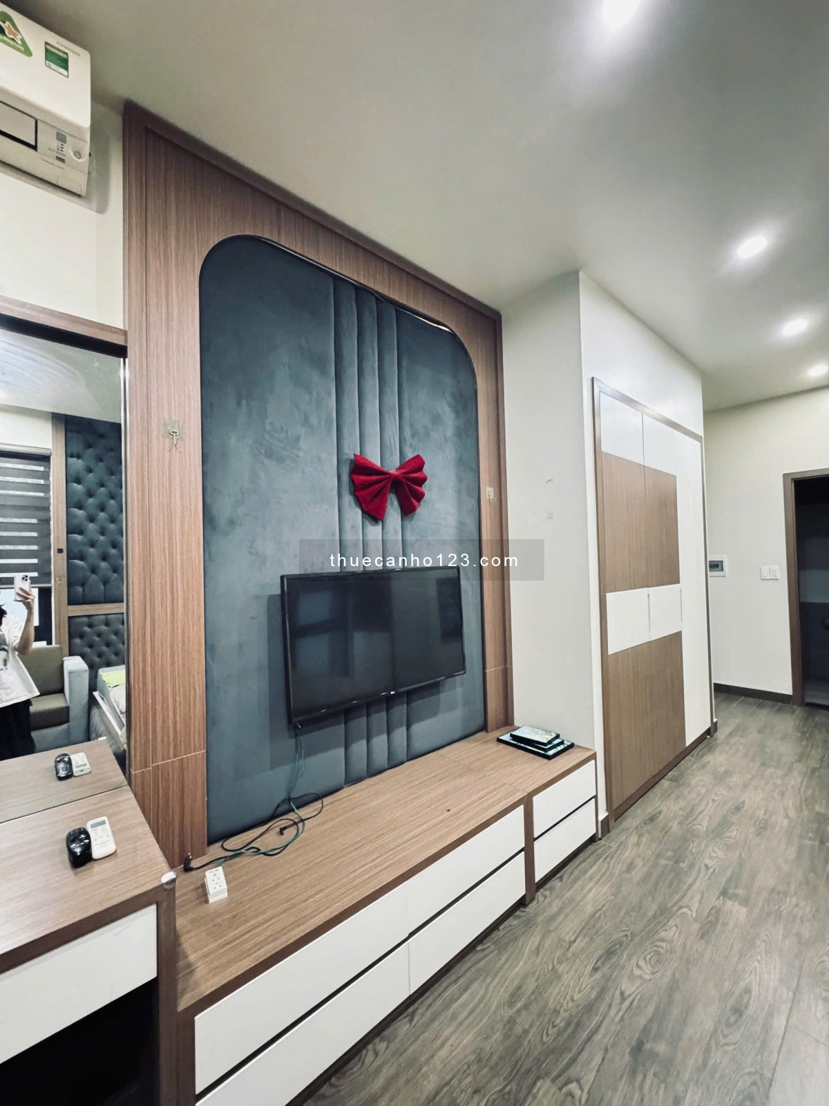 Cho thuê căn hộ chung cư Sentosa Sky Park DT 46m2, 1.5 Ngủ, Full Nội Thất Đẹp, giá 11,5 triệu/tháng - Ảnh 1