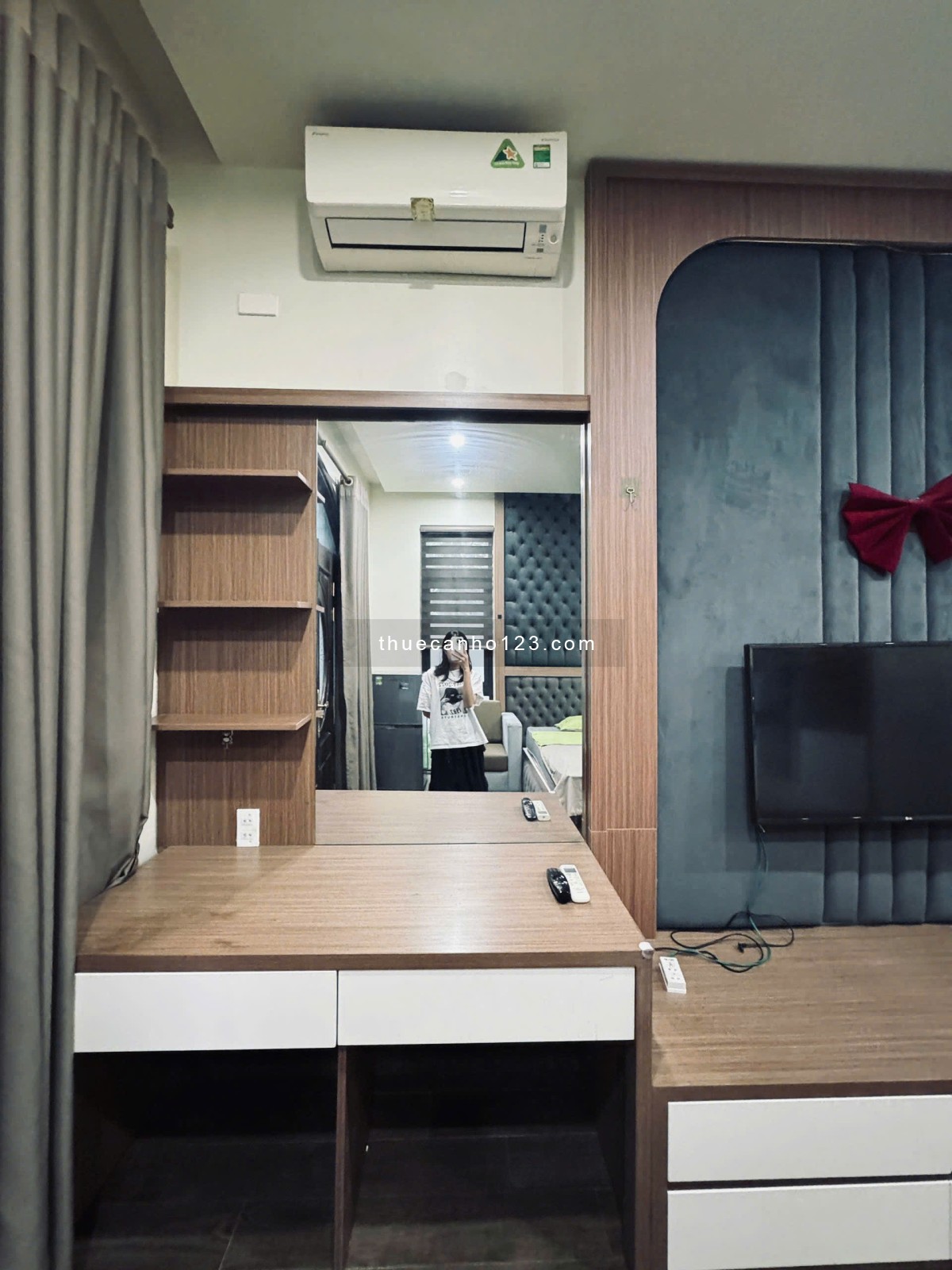 Cho thuê căn hộ chung cư Sentosa Sky Park DT 46m2, 1.5 Ngủ, Full Nội Thất Đẹp, giá 11,5 triệu/tháng - Ảnh 4