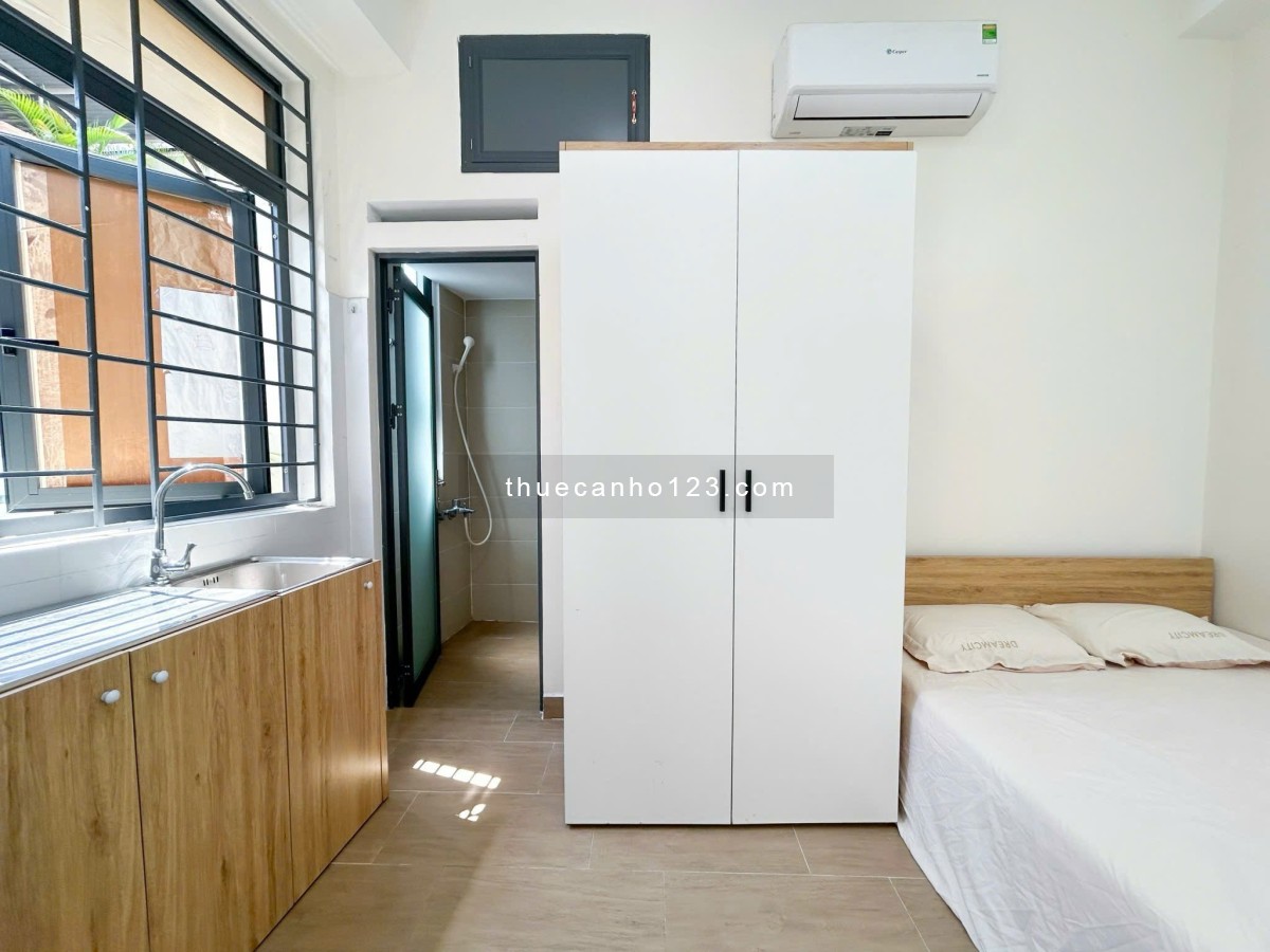 CĂN HỘ CÓ BAN CÔNG CỬA SỔ LỚN THOÁNG FULL NỘI THẤT CÔ BẮC PHÚ NHUẬN, SÁT BÌNH THẠNH, QUẬN 1, QUẬN 3 - Ảnh 7