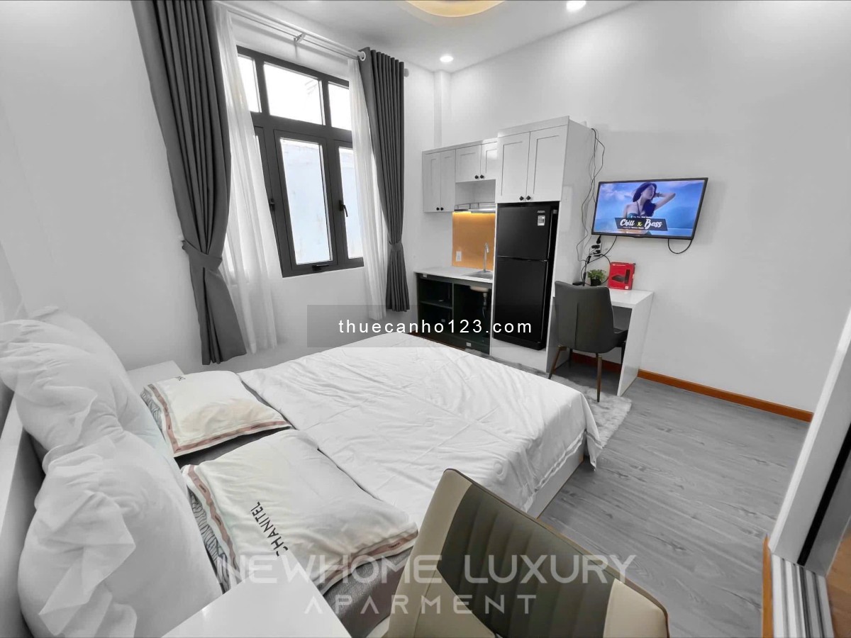 Khai trương cho thuê căn hộ Hoàng Diệu DT 32m2, 1PN, cửa sổ thoáng, đầy đủ nội thất, chỉ 6tr9 - Ảnh 7