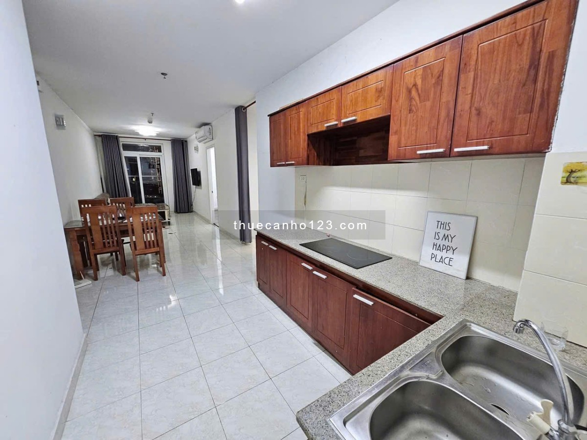 Cho thuê chung cư Nguyễn Ngọc Phương, BT, DT 65m2, 2PN, sẵn nội thất, 13 triệu/tháng - Ảnh 1