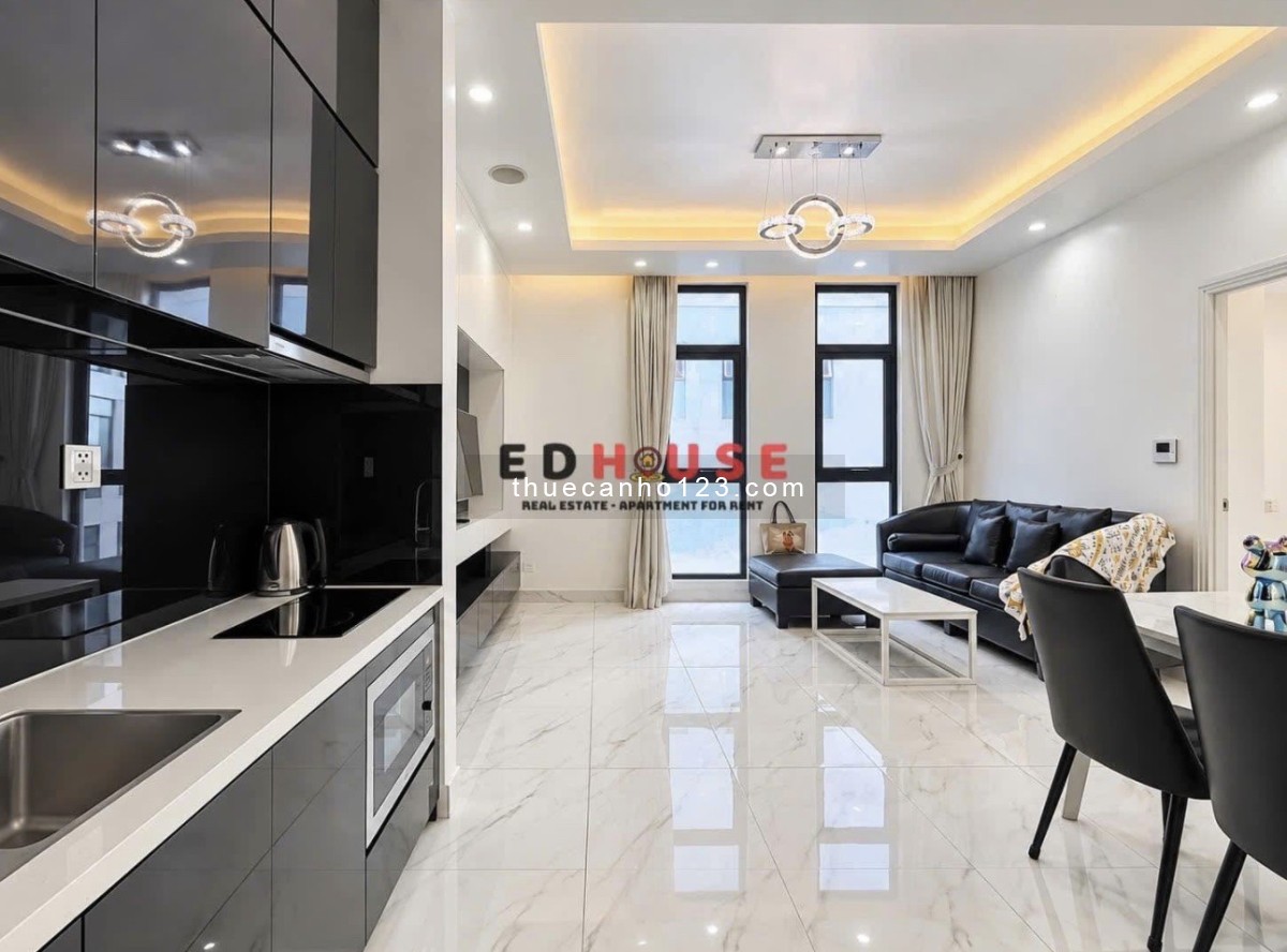 Căn hộ cao cấp 1PN 40m2 trung tâm quận 1 gần sân bay tân bình ngay gần cầu công lý đầy đủ tiện nghi - Ảnh 2