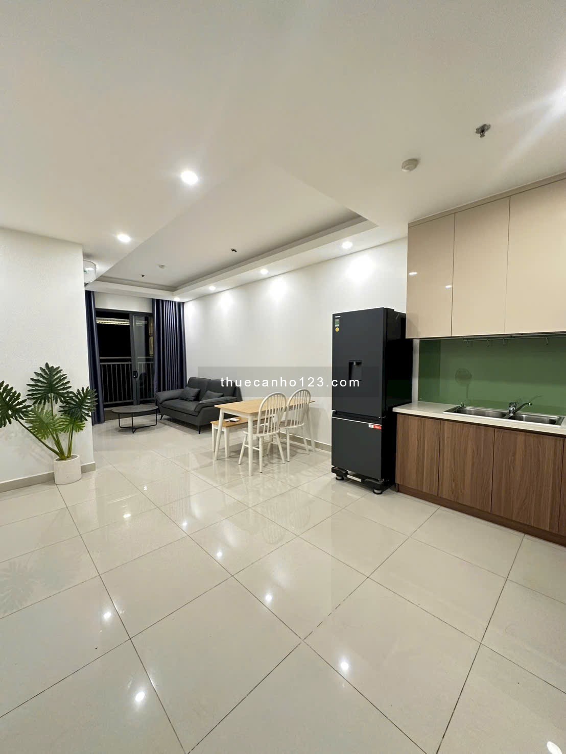 Cho thuê căn hộ Q7 Saigon Riverside DT 53m2, 1PN, full nội thất, ngay PMH chỉ 11,5 triệu/tháng - Ảnh 1