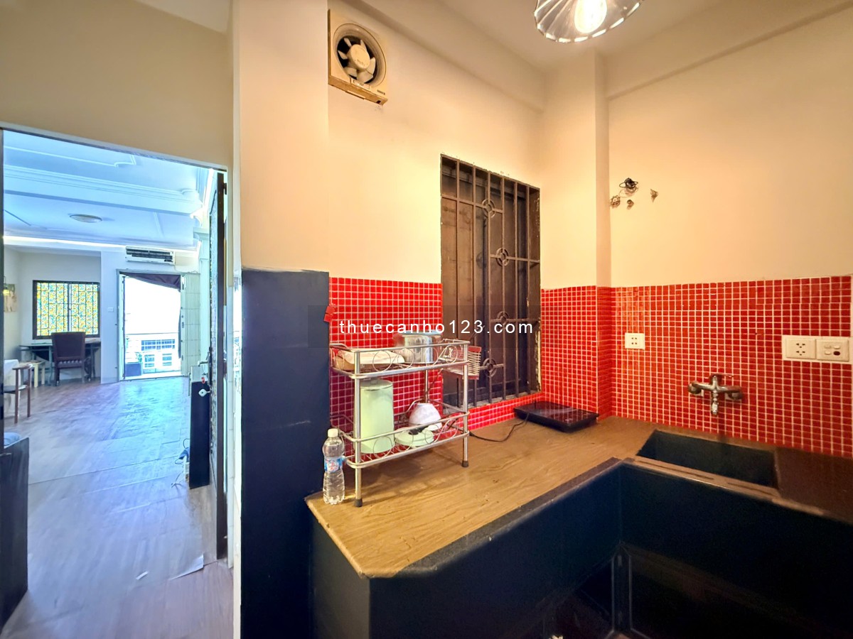 Cho thuê căn hộ dịch vụ Lý Chính Thắng DT 35m2, 1PN, có bếp riêng, WC riêng, chỉ 7 triệu/tháng - Ảnh 5