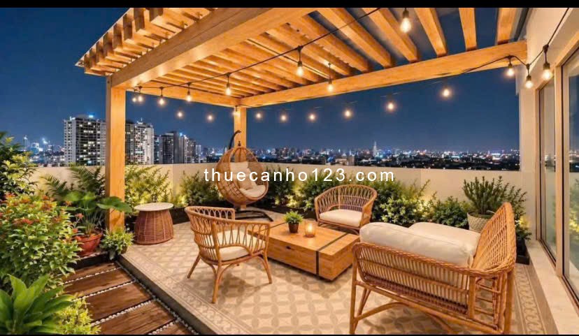 Cho thuê Penthouse The Vista đầy đủ nội thất 3 tầng sân vườn rộng - Ảnh 8