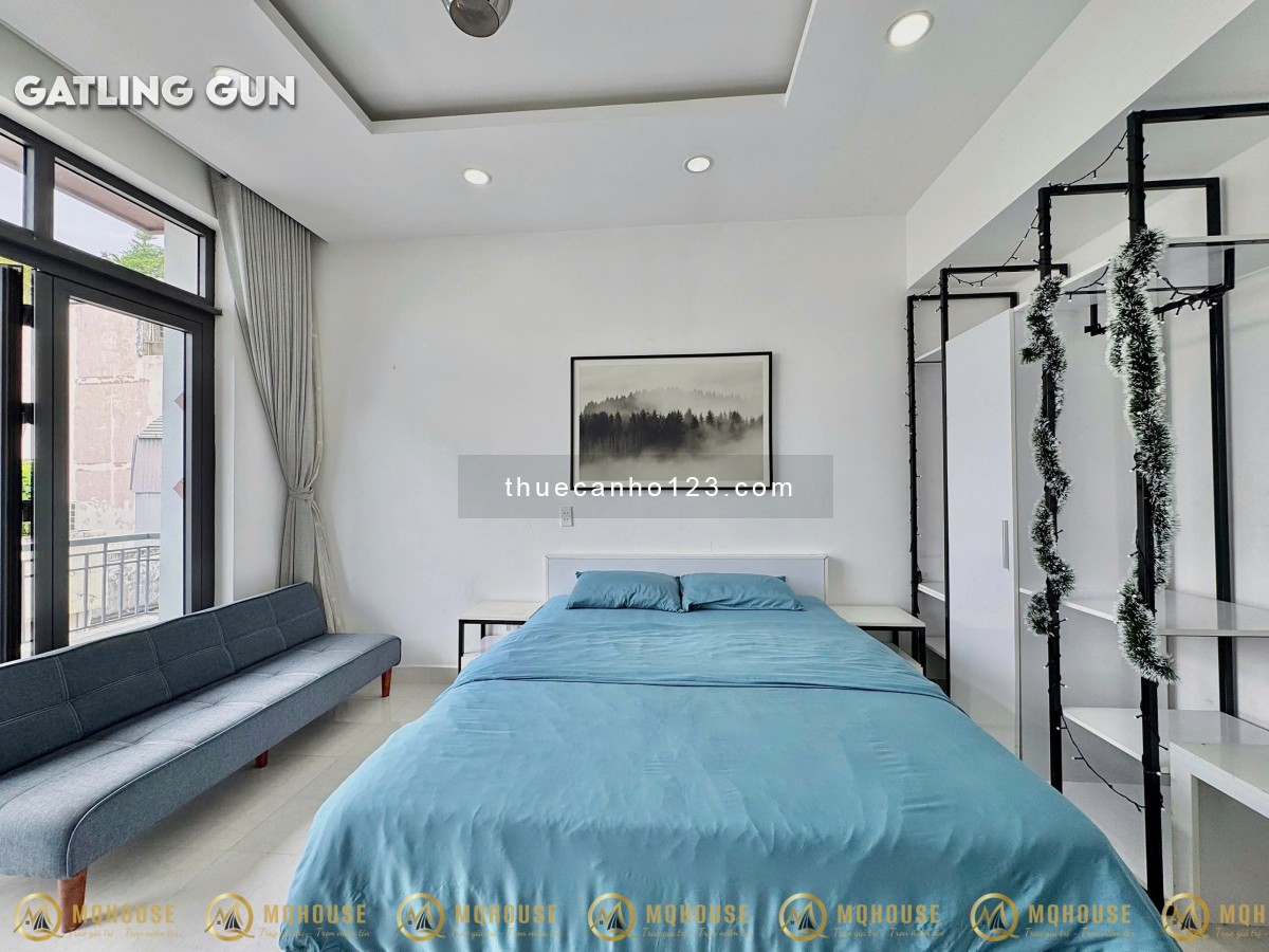 Cho thuê căn hộ Studio Bạch Đằng 40m2, có ban công, gần sân bay TSN, chỉ từ 6,5 triệu/tháng - Ảnh 1