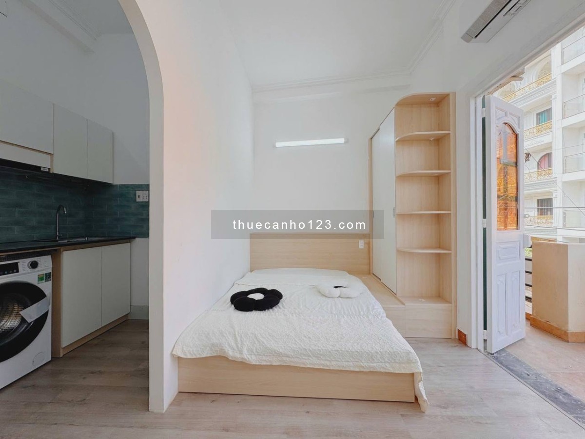 CHO THUÊ CĂN HỘ BAN CÔNG FULL NỘI THẤT NGUYỄN CÔNG HOAN, PHÚ NHUẬN GẦN HÀNG XANH ĐH THUỶ LỢI, HUTECH - Ảnh 3
