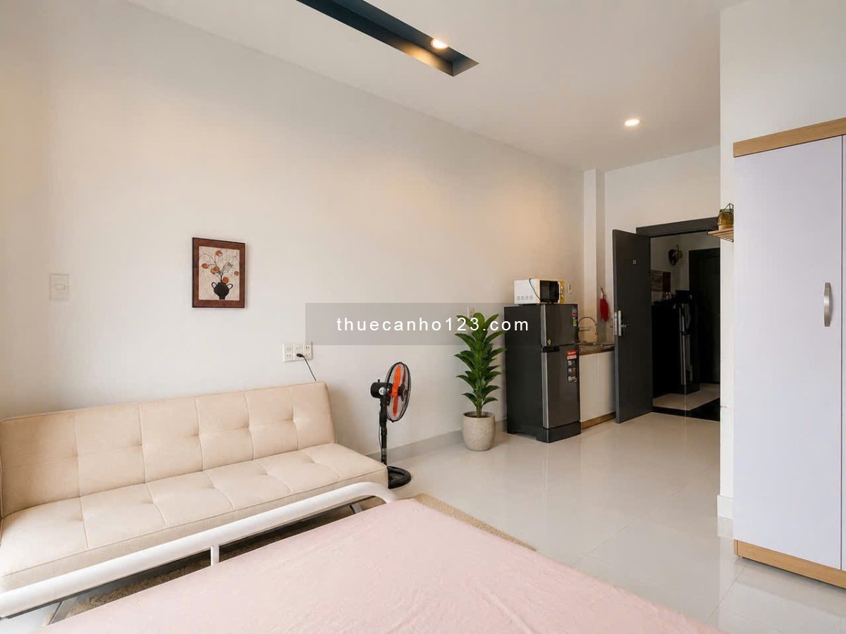 Cho thuê căn hộ Nhiêu Tứ DT 35m2, FULL NT, có ban công lớn, chỉ 8 triệu/tháng - Ảnh 5