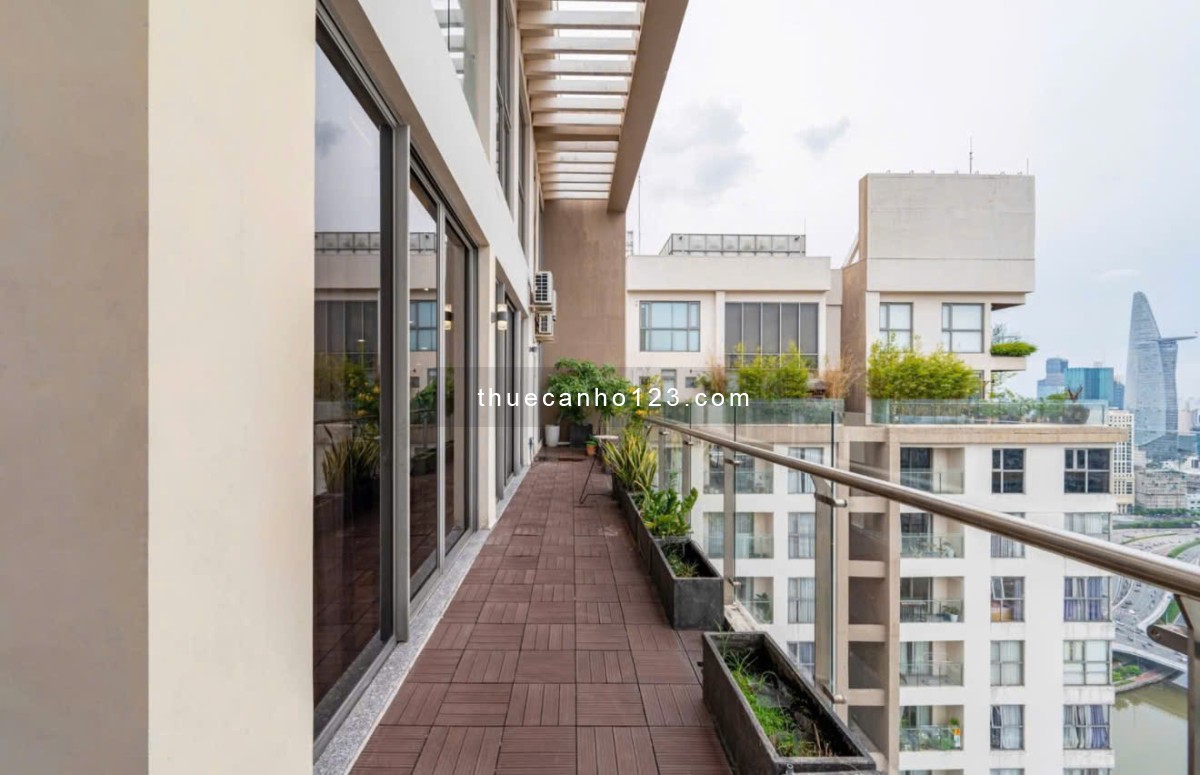Cho thuê căn hộ Penthouse Masteri Millennium Bến Vân Đồn, 4Pn3Wc Full Nội Thất Cao Cấp Xem Ngay - Ảnh 3