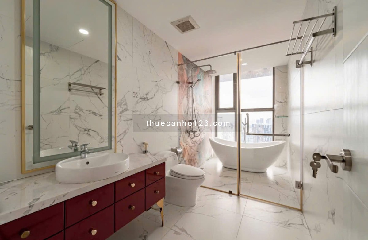 Cho thuê căn hộ Penthouse Masteri Millennium Bến Vân Đồn, 4Pn3Wc Full Nội Thất Cao Cấp Xem Ngay - Ảnh 6