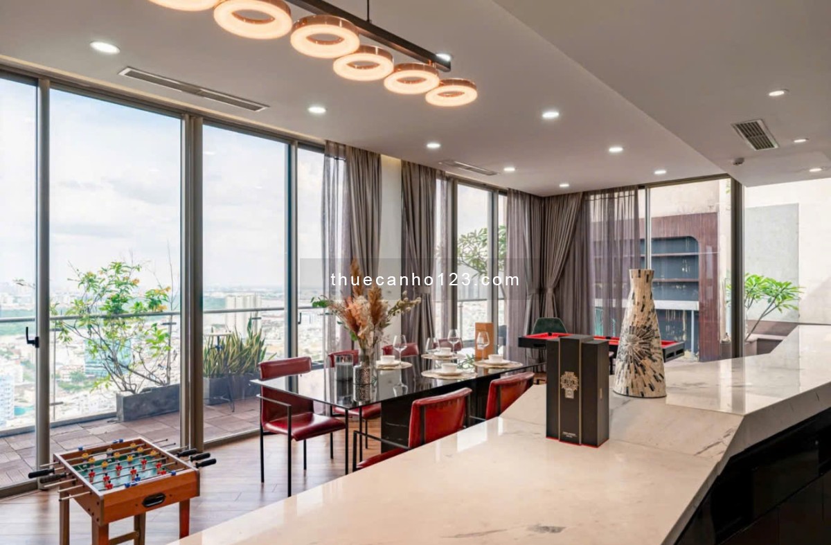 Cho thuê căn hộ Penthouse Masteri Millennium Bến Vân Đồn, 4Pn3Wc Full Nội Thất Cao Cấp Xem Ngay - Ảnh 14