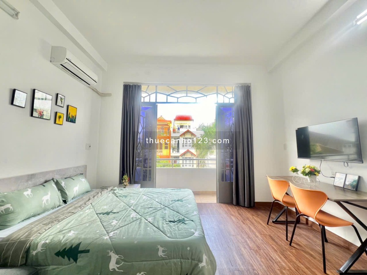 Phòng cho thuê 50m2 tách bếp ban công lớn gần CV Lê Thị Riêng giá rẻ - Ảnh 5
