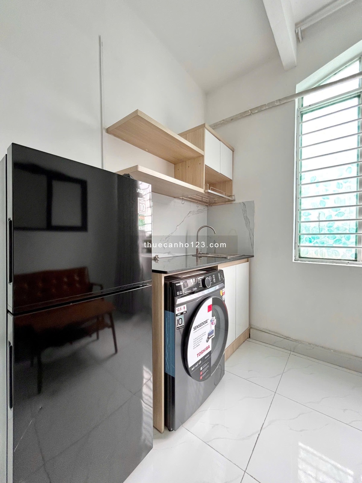 CHO THUÊ CĂN HỘ 1PN MÁY GIẶT RIÊNG FULL NỘI THẤT HOÀNG VĂN THỤ PHÚ NHUẬN GẦN Q1&3 BÌNH THANH - Ảnh 7