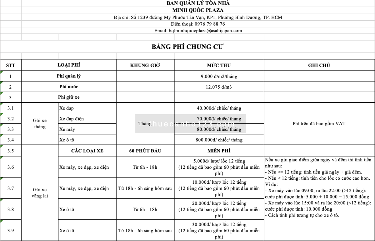 CHO THUÊ 6 CĂN HỘ 2PN – MINH QUỐC PLAZA | TP. THỦ DẦU MỘT - Ảnh 13