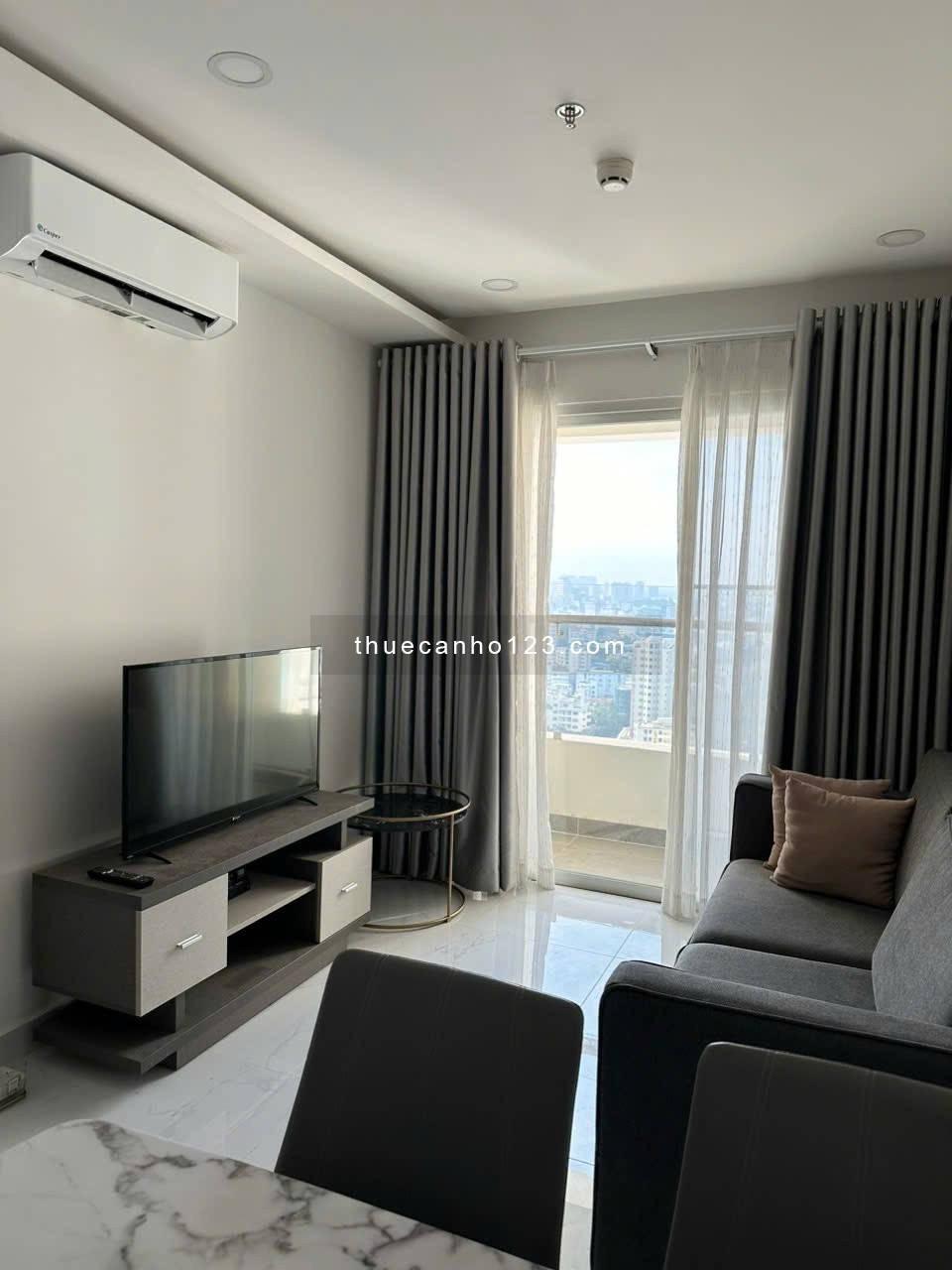 Cho thuê căn hộ Chung cư Terra Royal , quận 3 - 58m2, 2pn 1wc Full NT giá 21tr Lh 0933481089 - Ảnh 8