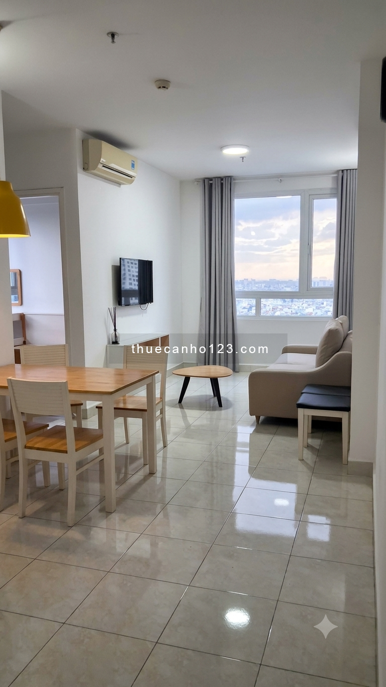 CHO THUÊ GẤP CC 90 RIVERSIDE NGUYỄN HỮU CẢNH, 2PN FULL NỘI THẤT - Ảnh 1