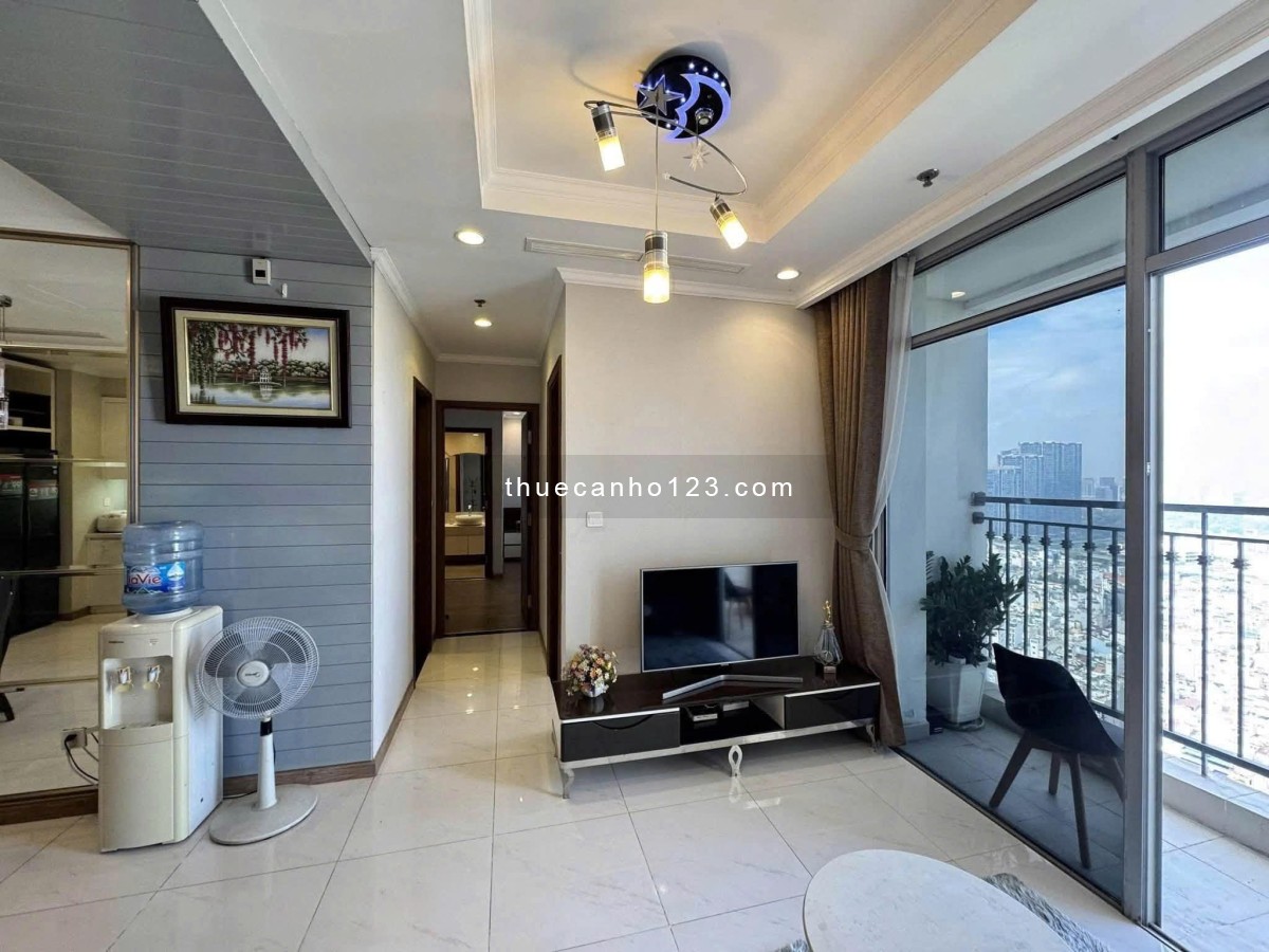 Cho thuê căn hộ Golden Mansion- có ban công, 2PN, đủ nội thất, DT 76m2 giá 16 triệu/tháng - Ảnh 1
