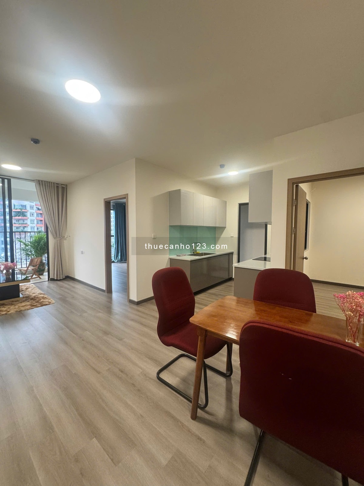 Cho thuê chung cư Phú Cường Home, 02 Song Hành DT 72m2, 2PN, NTCB, giá 9 triệu/tháng - Ảnh 2