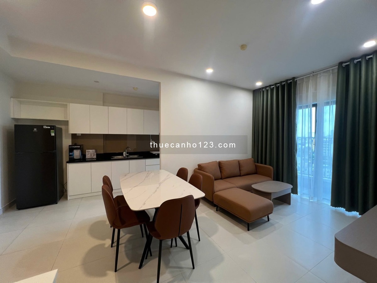 Cho thuê căn hộ Diamond Lotus Riverside DT 91m2, 3PN, đủ tiện nghi cao cấp, giá 17,5 triệu/tháng - Ảnh 1