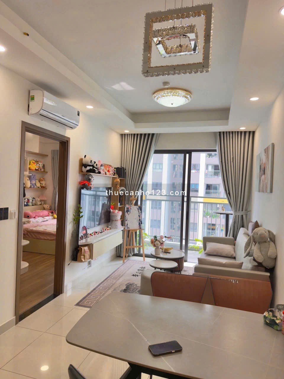 CHO THUÊ CHUNG CƯ Q7 RIVERSIDE FULL NỘI THẤT ĐẸP - Ảnh 1
