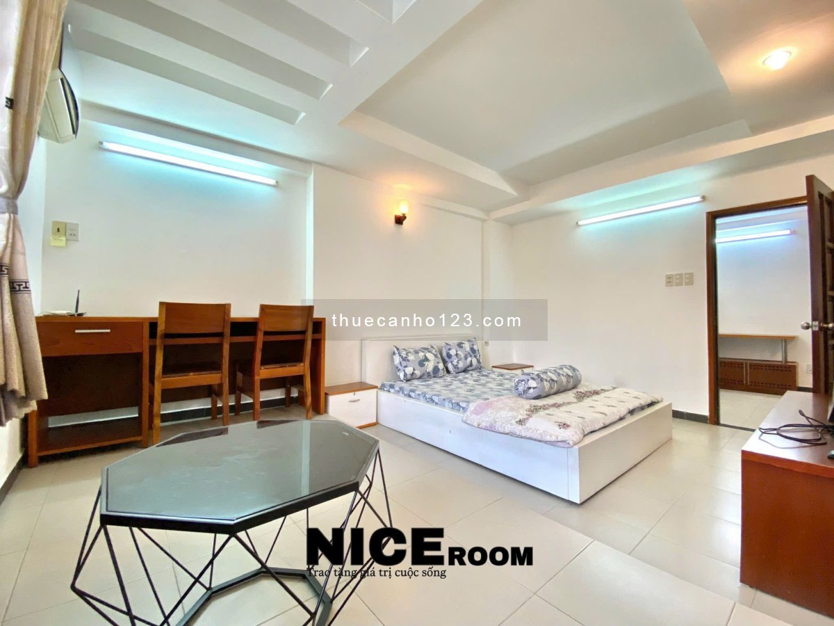 Thuê ngay căn hộ 1pn 50m2 tại Bình Thạnh, full nội thất, cửa sổ lớn thoáng gần chợ Bà Chiểu, Q1, Q3 - Ảnh 8