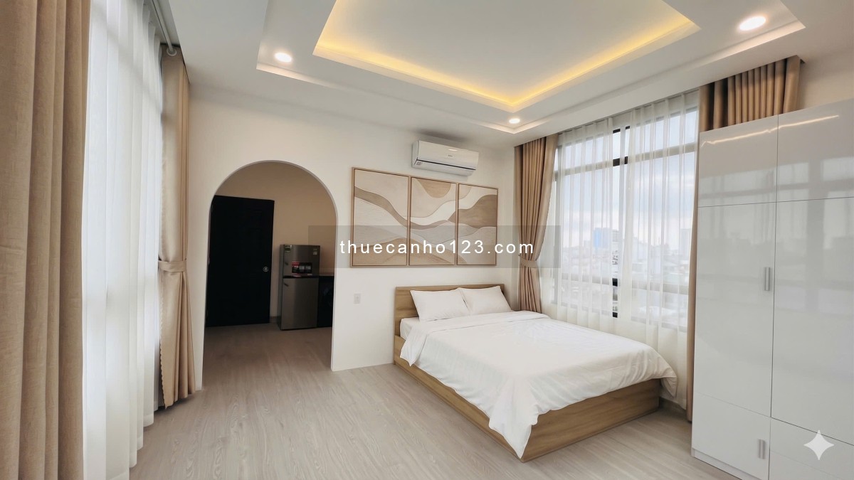 Cho thuê căn hộ Bình Thạnh full nội thất, mát giặt riêng, gần Điện Biên Phủ, Quận 1, Quận 3 - Ảnh 4