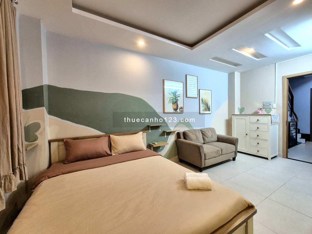 Cho thuê phòng hẻm 89 Hàm Nghi, Quận 1 - Dạng phòng studio có bếp và toilet riêng - Đầy đủ nội thất - Ảnh 5