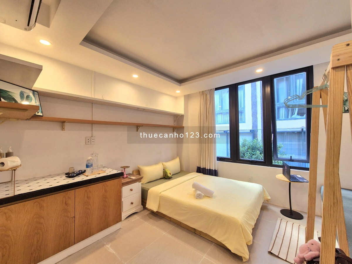 Cho thuê phòng hẻm 89 Hàm Nghi, Quận 1 - Dạng phòng studio có bếp và toilet riêng - Đầy đủ nội thất - Ảnh 3