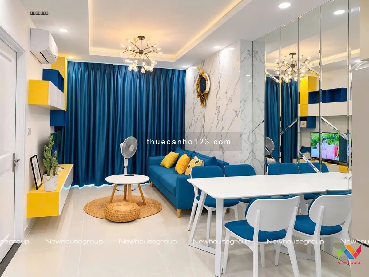 Newhouse cho thuê căn hộ Saigon Mia 2PN 2WC, full nội thất, view sông giá 15 triệu/tháng - Ảnh 1