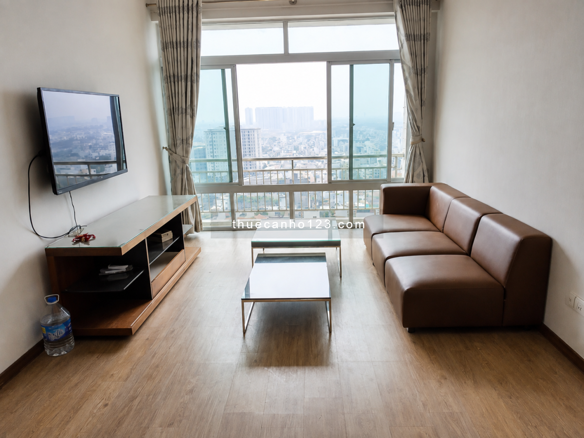 Cho thuê gấp căn hộ Tản Đà Court, Quận 5, diện tích: 102m², 3 phòng ngủ, 2WC, nhà mới sạch đẹp - Ảnh 1