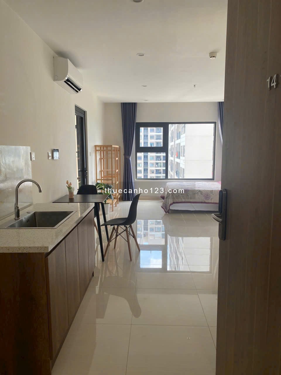 Cho thuê căn Studio Rainbow Vinhomes Grand Park DT 30m2, 1PN, full giá 5,5tr ở liền được ạ - Ảnh 6